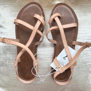 Target Mossimo Supply Co. sandals, new with tags, size 7